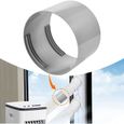 Tuyau Climatiseur Mobile Adaptateur Clim Fenetre Tuyau d& 39;échappement Portable de 150mm Flexible en PVC pièces et 150mm