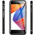 Melrose S9 Plus 4G Smartphone Mini Ultra Mince 2,45 pouces 2Go + 8Go Android 7.0 Téléphone Portable Verre Corps Noir-0