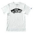 T-shirt Homme Vans OTW blanc - 100% coton ringspun peigné - Graphismes Off The Wall emblématiques-0