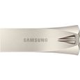 SAMSUNG Clé USB BAR Plus MUF-256BE3 - 256 Go - USB 3.1 Gen 1 - champagne d'argent-0