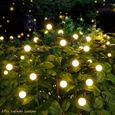 Lampe Solaire Exterieur Jardin - VALUESELLER - 2 Pièces- 10 LED par pièce - Blanc Bhaud - 2 Modes d'éclairage-0