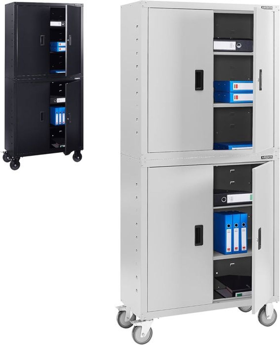 Armoire De Bureau Armoire De Rangement Métallique AREBOS