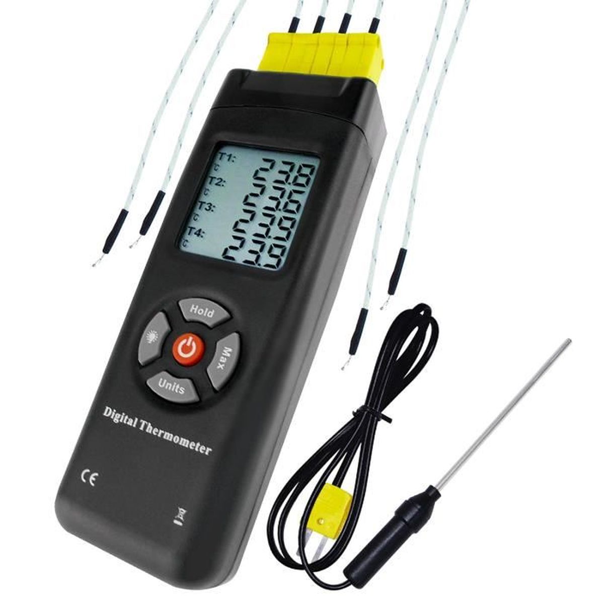 Enregistreur De Température Elitech RC-5 - USB, Haute Précision, 32000 Points - Pour Transport, Stockage
