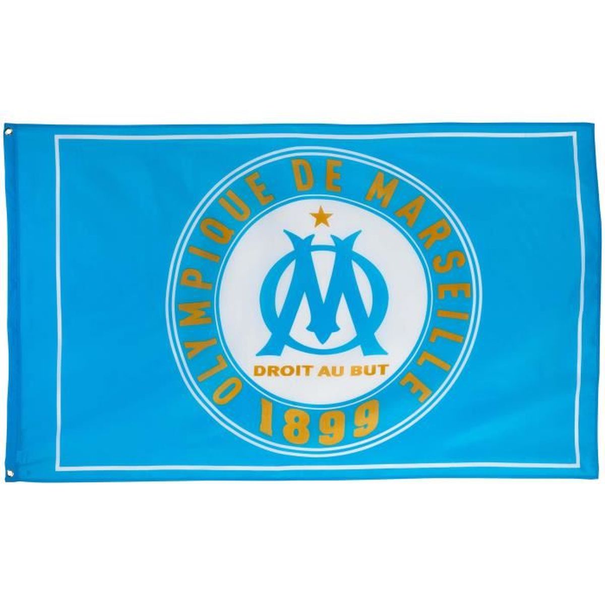 Drapeau De L Olympique De Marseille Drapeau OM - Collection officielle Olympique de MARSEILLE - Cdiscount