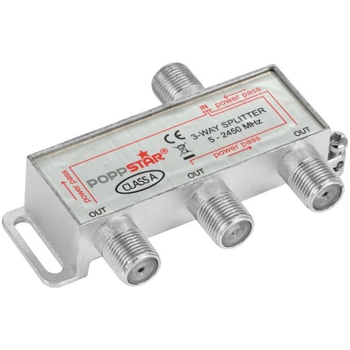 Répartiteur coupleur d'antenne Satellite, TV, TNT 3 sorties - 100dB, 5-2450  MHz - coupleur d'antenne, avis et prix pas cher - Cdiscount