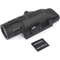 WADSN WML pistolet lumiere 230 Lumens haute luminosite LED lampe de poche tactique lumiere pour la chasse Airsoft (BK)