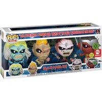 Funko Pop! 4-Pack: Rocks: Iron Maiden - Live After Death / Seventh Son / Nights of the Dead / Somewhere in Time Eddie (Glows in the