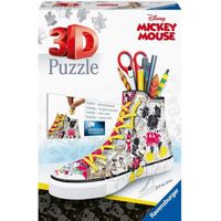 Pot à crayon puzzle 3D Sneaker Disney Mickey Mouse - Ravensburger - Multicolore