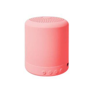 ENCEINTE NOMADE rose - parleur intelligent Bluetooth, Portable, FM