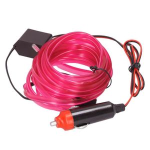 ITimo Lampe LED Ambiance Voiture - Bleu 8000K, Allume-Cigare | Décoration Tableau De Bord