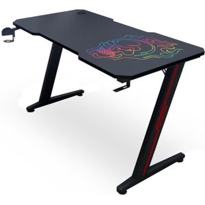 Devoko Gaming Tisch Bureau Gaiming Bureau Gamer Informatique Table PC,160  cm Noir