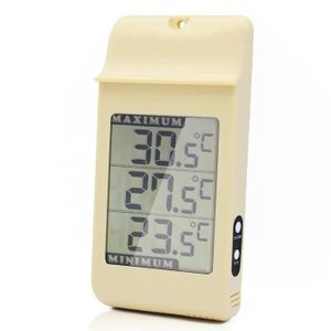 THERMO - HYGROMÈTRE Thermomètre Mini-Maxi Spécial Grands Chiffres - Et