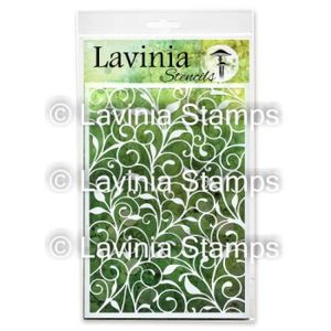 POCHOIR CRÉATIF Pochoir Lavinia Stencils 'Leaf Trails' 15x20 cm de Lavinia Stamp