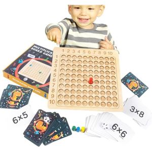JEU DE SOCIÉTÉ d'addition de Multiplication Montessori, jeu de société de EUR 30,18 - FR