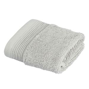 30 x 30 cm HOMESCAPES Carr/é /éponge en 100/% Coton Elite 580 g//m/² Beige cr/ème