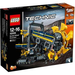 ASSEMBLAGE CONSTRUCTION LEGO® Technic 42055 La Pelleteuse à Godets