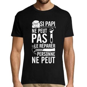 T-SHIRT T t-shirt Homme Papi Réparer | Tee t-shirt Humour 