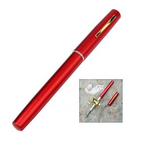 Mini Canne à Pêche Télescopique 1 M – Format Stylo En Alliage D’Aluminium – Portable, Sans Moulinet – Idéal Voyage Et Randonnée