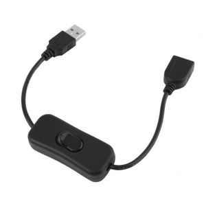 30cm Câble USB Avec Interrupteur, Utilisé Pour Lampe USB