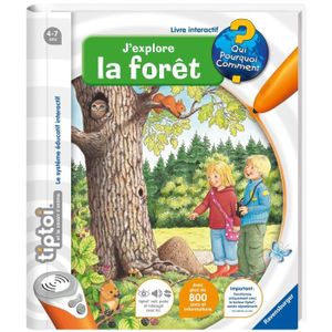LIVRE INTERACTIF ENFANT tiptoi®, Livre interactif, Je découvre la forêt, 4