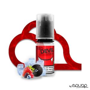 LIQUIDE Pack 10 E-liquides Avap Red Devil - 0mg