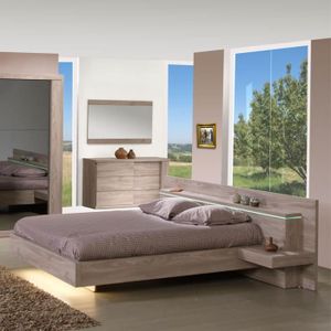 Tete De Lit Avec Chevet Achat Vente Pas Cher