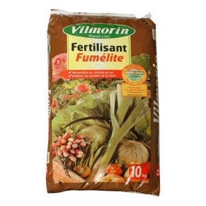 TERREAU - SABLE Fertilisant fumelite - VILMORIN - 10 kg - Améliore