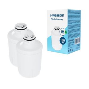 FILTRE APPAREILS FROID 2x Filtre à eau pour réfrigérateur Wessper Hotpoin