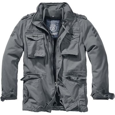 Brandit M65 Giant Homme Veste d hiver anthracite Anthracite