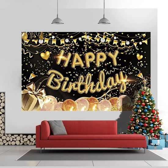 Déco Anniversaire Pinky Malinky - Toile De Fond 7x5 Pieds + Bannière