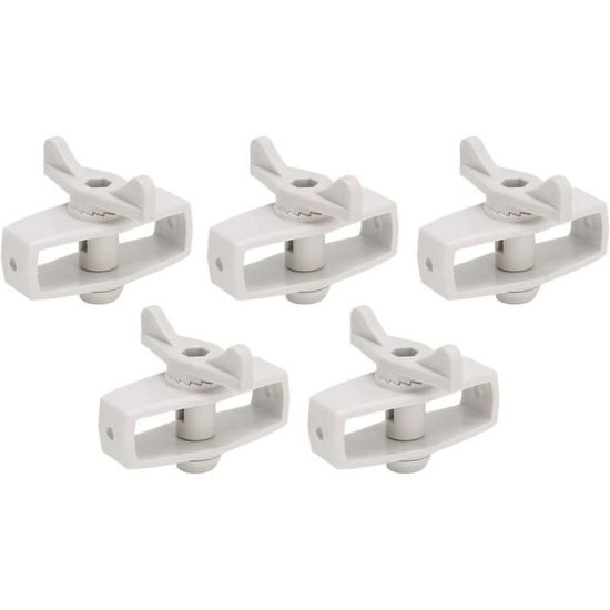 KATSU Tendeur De Clôture électrique - Lot De 10 En Alliage Aluminium - Pour Ferme Et Jardin - Résistant Aux Intempéries