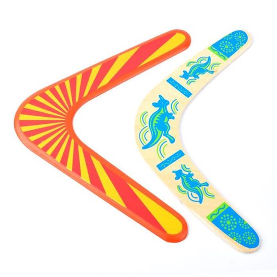 Warukay Boomerang tripale pour droitier et gaucher - adultes - Wallaby Boomerangs