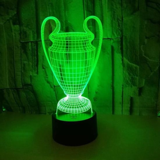 Veilleuses GENERIQUE 3D Lampe Illusion VORMOR LED Veilleuse Avec 7