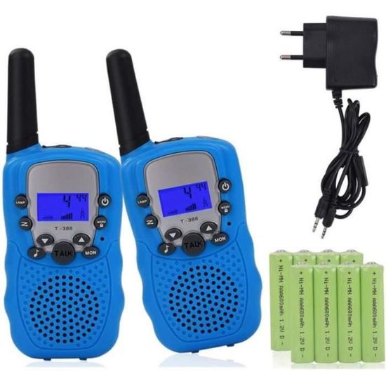 Walkie-talkies Enfants Sonic The Hedgehog - Rechargeables, Lampe Torche, Portée 1 Km | Jouet Aventure Communication