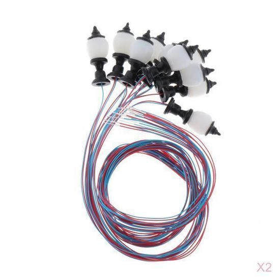 200 Pcs Briques Miniatures Bricolage Tableau Sable Brique Modèles Micro Décorations Aménagement