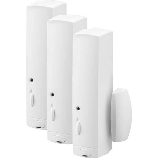 Lot De 3 Détecteurs De Touche Discoball - Alarme Sonore Et Lumineuse Pour Pêche - Réglable Sensibilité/tonalité/volume