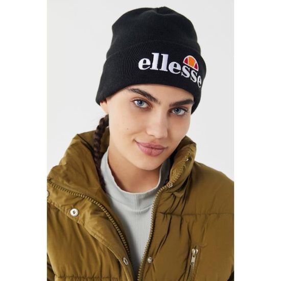 Bonnet ellesse noir shop