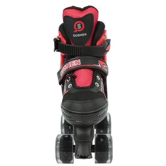 Patins à Roulettes Quad Rookie Magic Damier Noir/gris - Junior - Taille UK 2