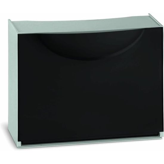Scarpiera Harmony Box In Plastica - Tortora, 51x19x39 Cm, Modulare E Appendiabile - Foto 4