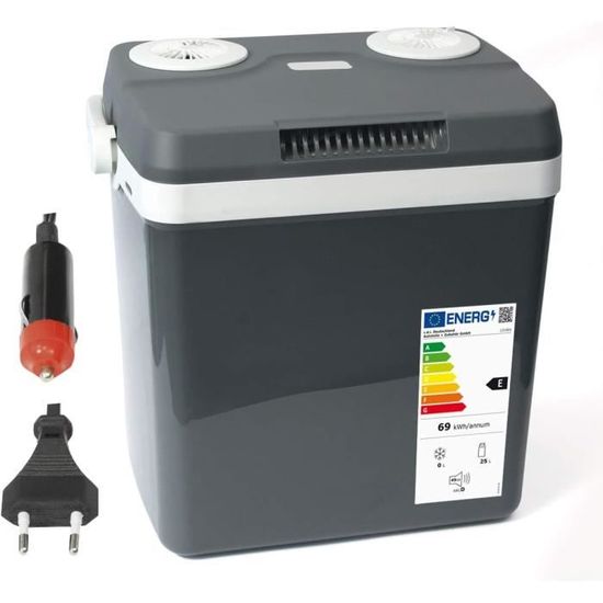 Glacière électrique ME24 23 Litres Portable 12V/230V Pour Voiture Et Camping