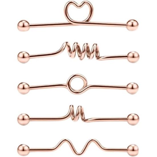 Piercings De Nez Invisibles Crdifu - Lot De 30 - Plastique Transparent 22 G - Bioflex Hypoallergénique
