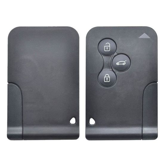 Coque Clé Télécommande Pour Renault Espace, Megane, Scenic, Trafic - 1 Bouton, Sans électronique
