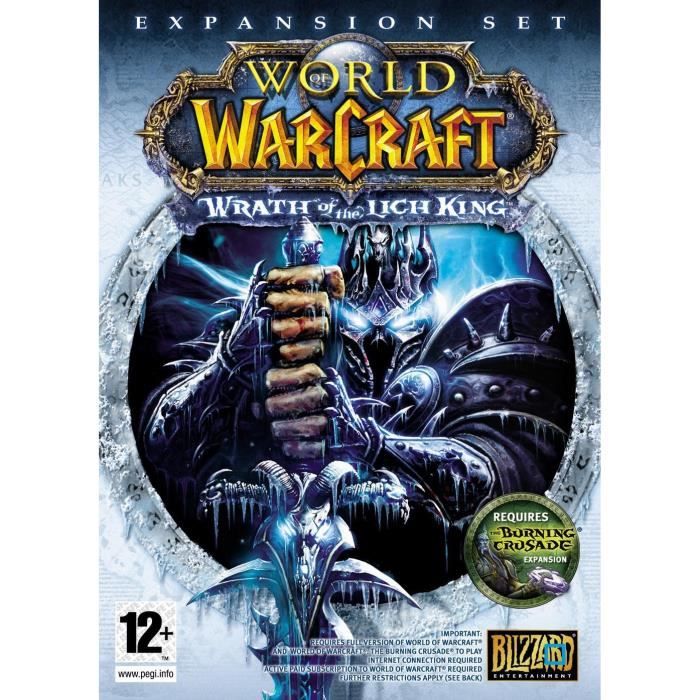 Blizzard World Of Warcraft Wrath Of The Lich King Add On PC