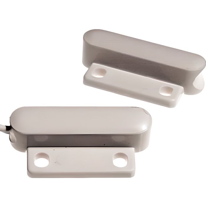MINI CONTACT MAGNETIQUE ALARME MAISON POUR PORTE FENETRE VITRE VITRINE-LOT DE 3-