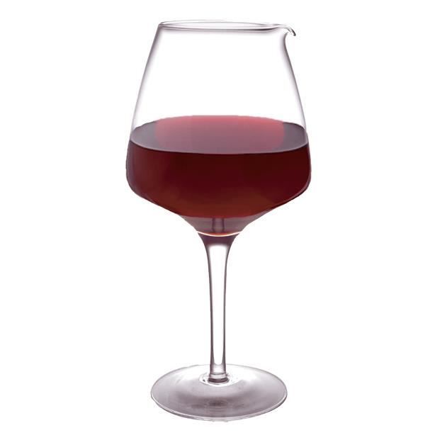 CARAFE À DÉCANTER EN VERRE 1.5L FORME VERRE À PIED
