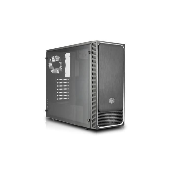 COOLER MASTER Boîtier PC MasterBox E500L windows - Argenté
