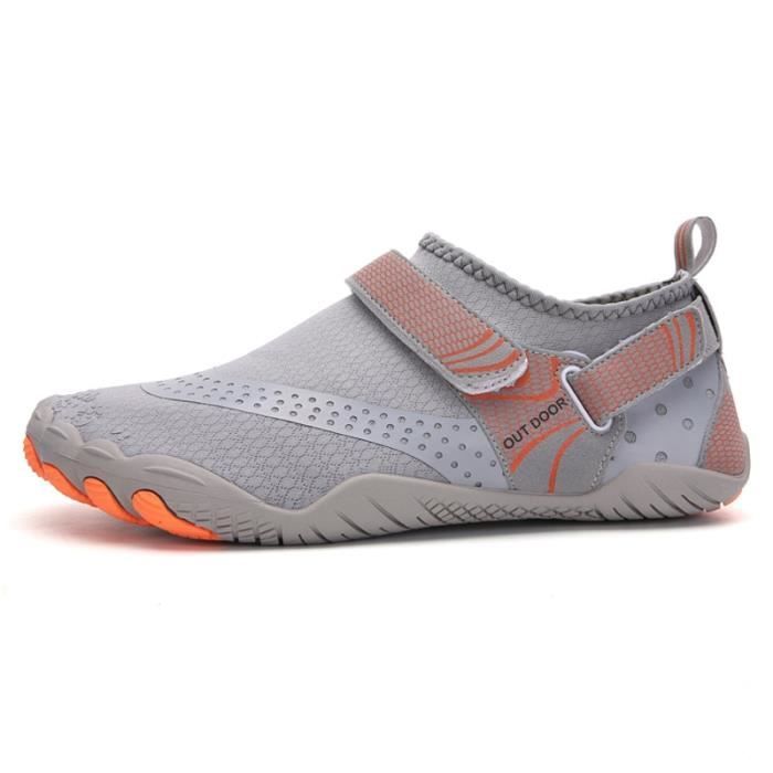 A021 grey 36 -Vanmie – chaussures de Sport aquatique pour hommes et femmes, baskets de plage, nu pieds pour la natation, taille 38 à