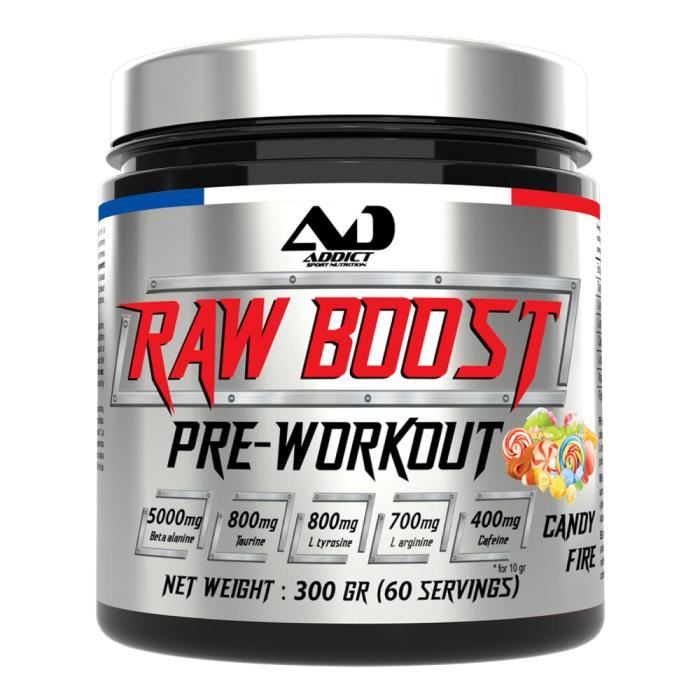 Pre-workout Raw Boost - Candy 300g
