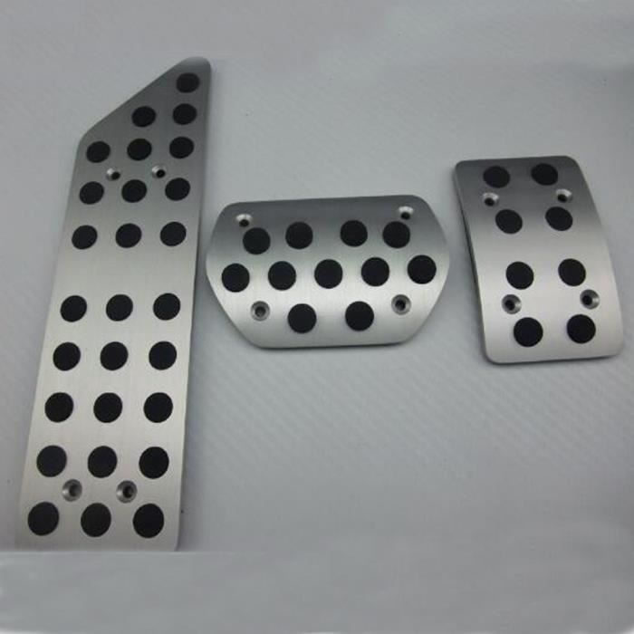 Pièces Auto,Repose pieds en acier inoxydable, pédale de frein à carburant, pour Peugeot 508 et citroën C5 - Type AT