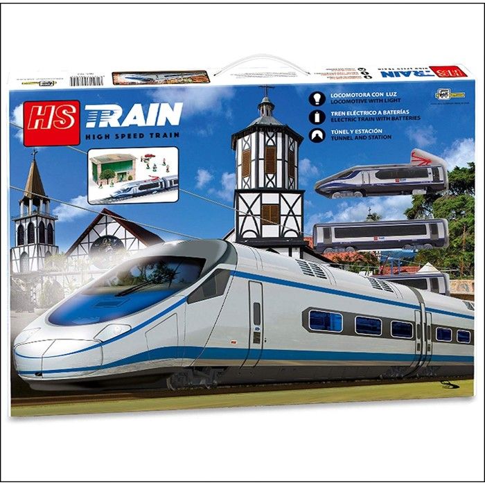 Circuit Avec Train à Grande Vitesse - Pequetren - Easykado
